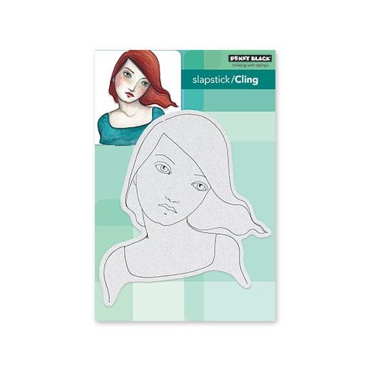 Penny Black Cling Rubber Stamps - Angelette 40-550