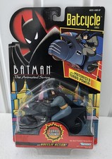 1992 Kenner Batman The Animated Series Batcycle Motorized MOC Sealed