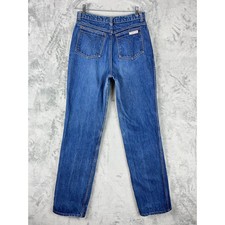 Vintage 90s Y2K Calvin Klein Straight Leg Jeans 14 Made in USA 28" Waist