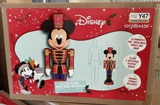 Disney 5Ft LED HOLIDAY MICKEY MOUSE NUTCRACKER NEW SEALED BOX 2025 Addition