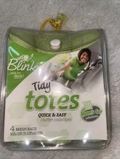 Blink Tidy Totes 3 Mesh bags Missing  1 Expandable & reusable 14" by 18” Y 2006