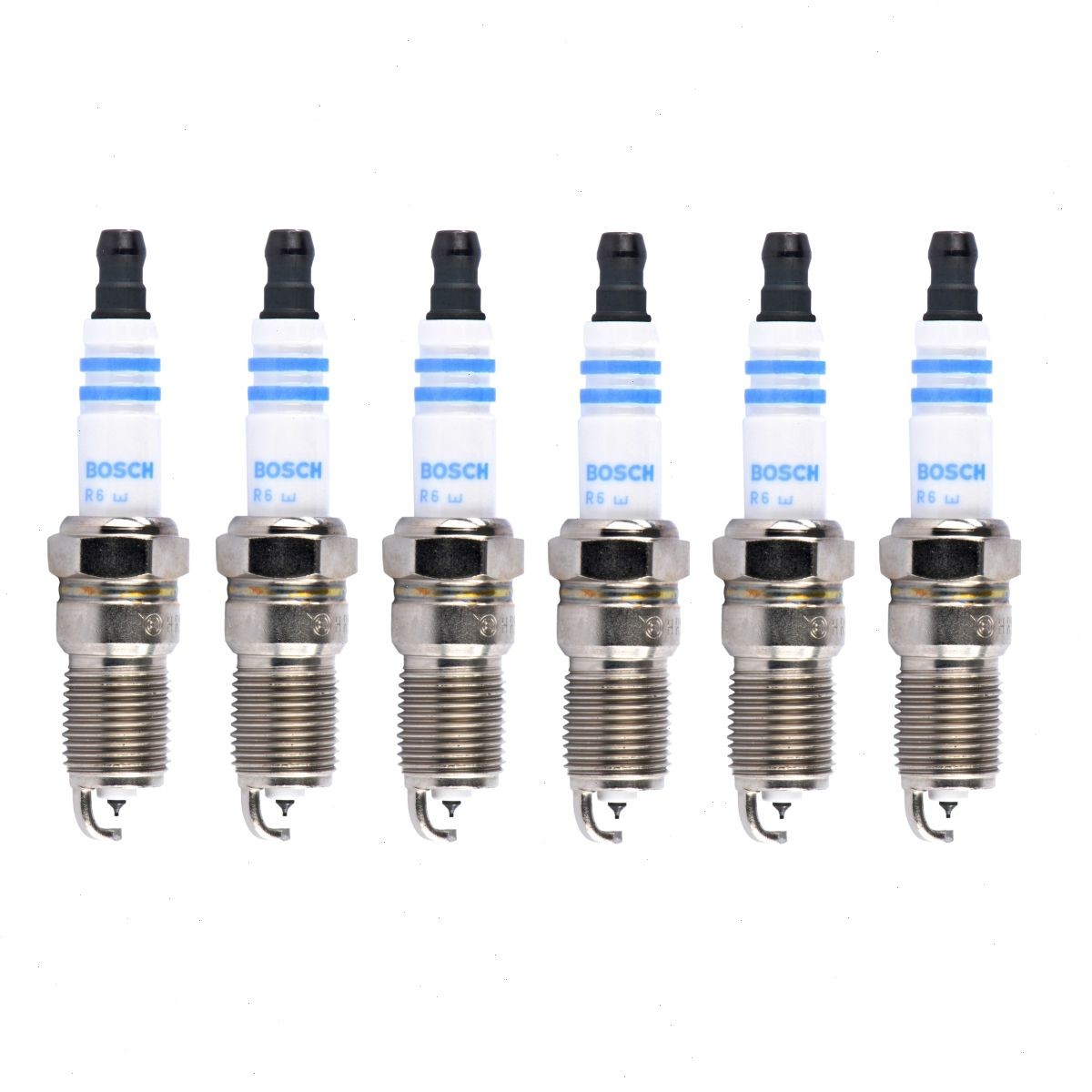 6 pc Bosch Double Iridium Spark Plugs for 1998-2006 Chevrolet Express 2500 rp