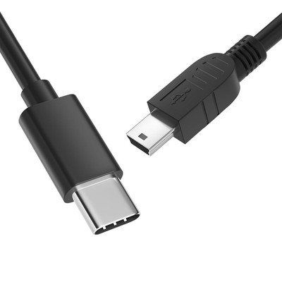 USB C to Mini USB Cable,Type-C to Mini-B Charging Charger Cord,Camera USB Cable