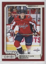 2018-19 O-Pee-Chee Red Christian Djoos #447 0c3