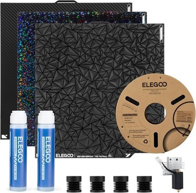 3D Drucker Starter Kit Centauri Carbon mit PLA Filament, Bauplatte, Düsen &