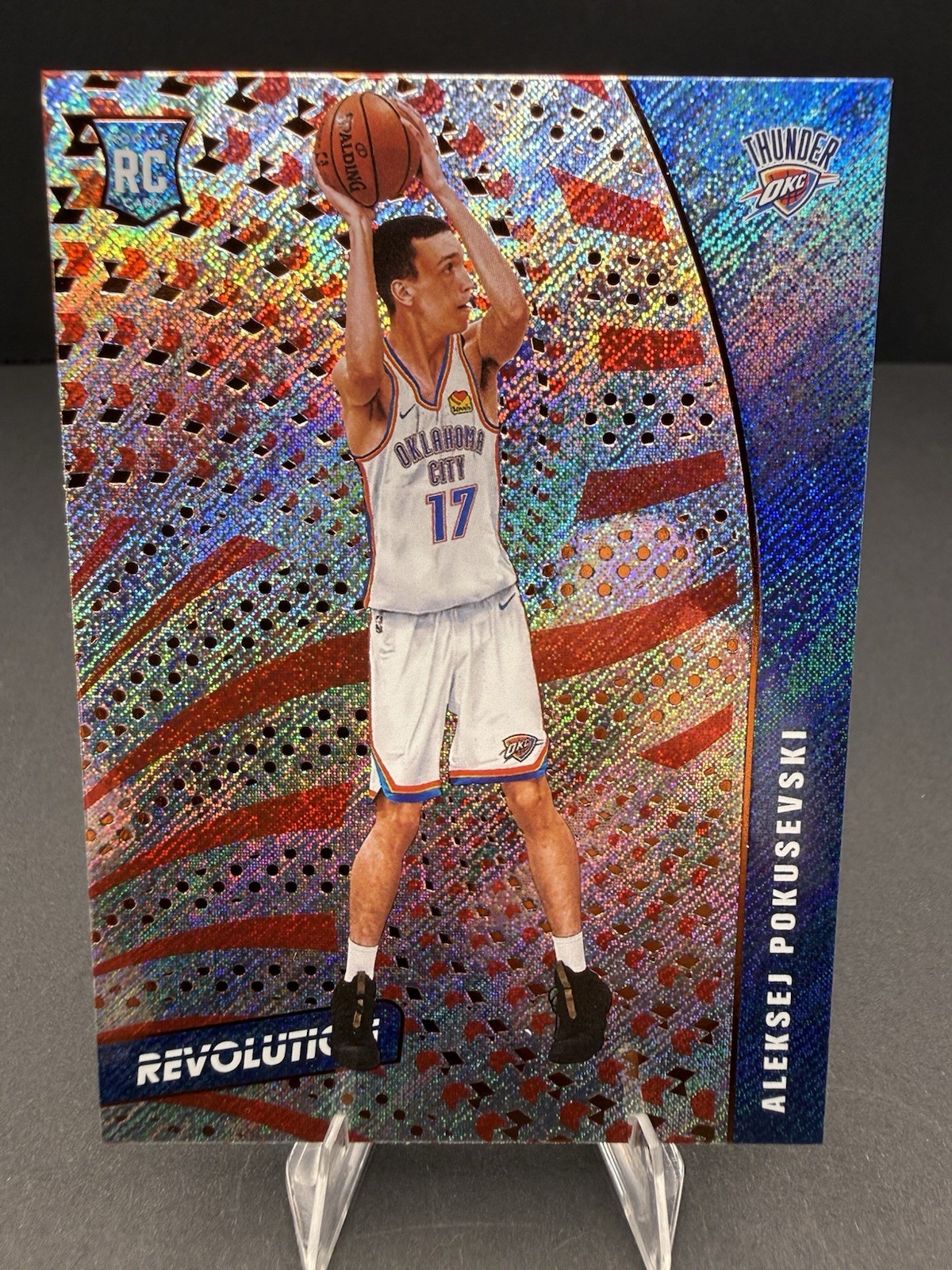 Aleksej Pokusevski #132 Revolution NBA 2020-21 Oklahoma City Thunder RC