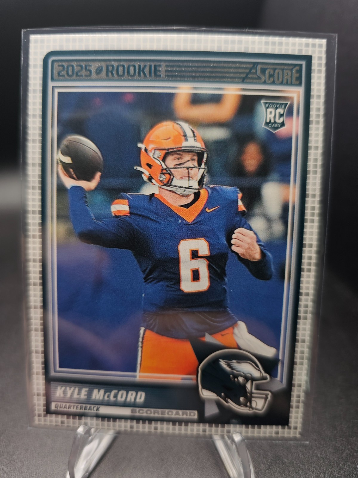 2025 Score Football Kyle McCord RC #73 Scorecard