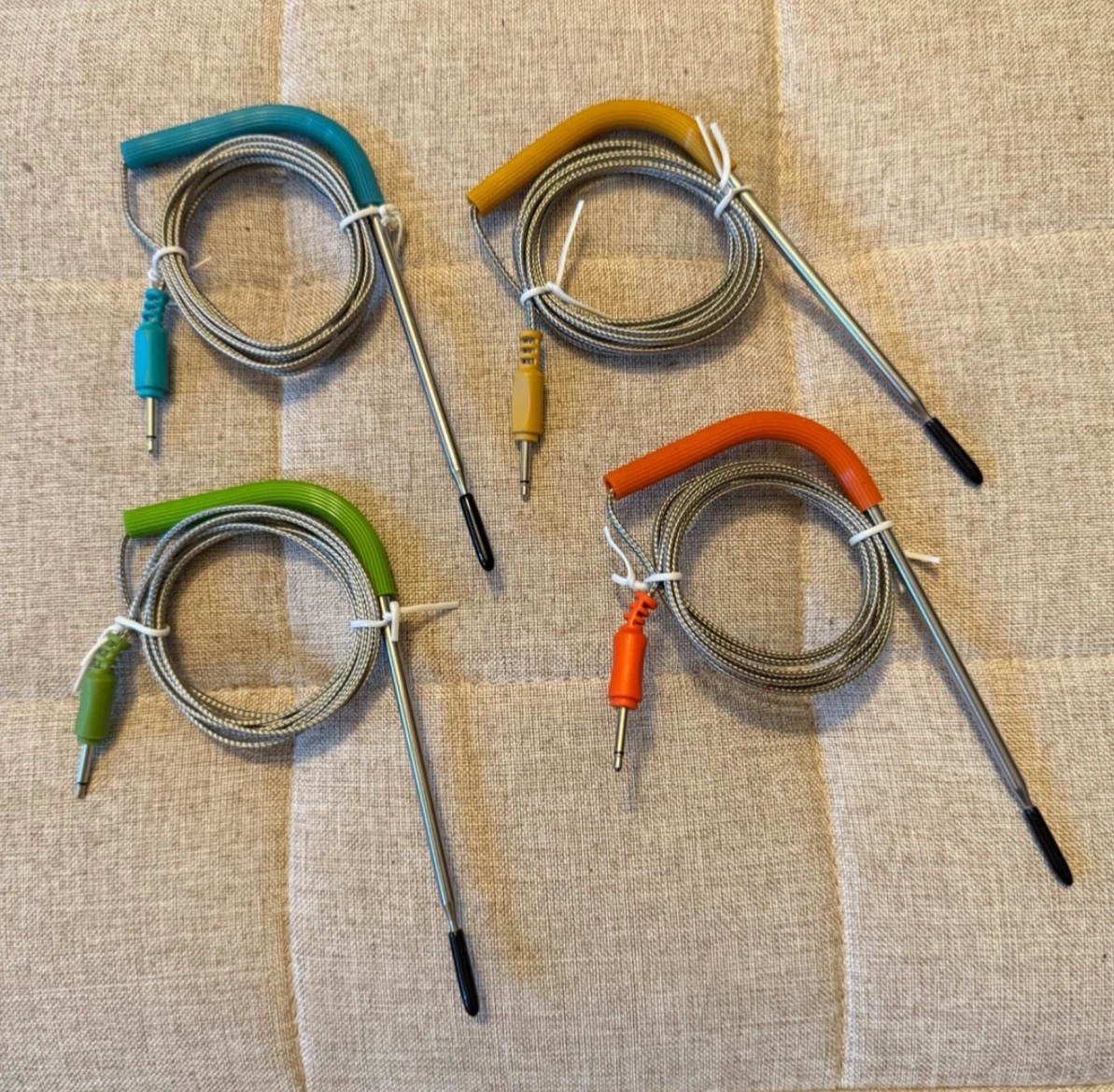 Inkbird Replacement Colored Probe 4-Pack Kit Only Compatible with IBT-4XS - Thumbnail 4