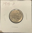 1918-D Buffalo Nickel Semi Key Date