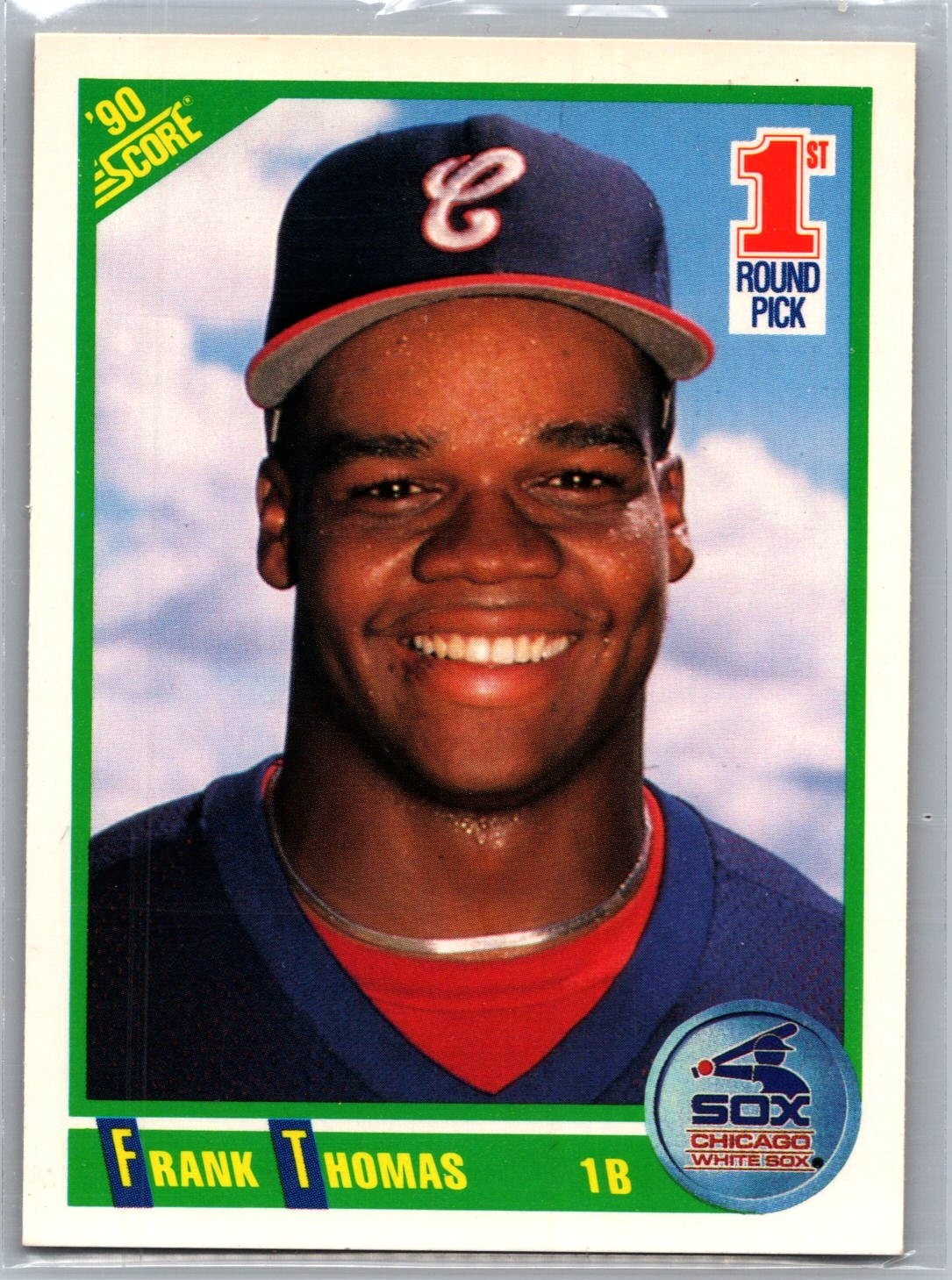 1990 Score #663 Frank Thomas
