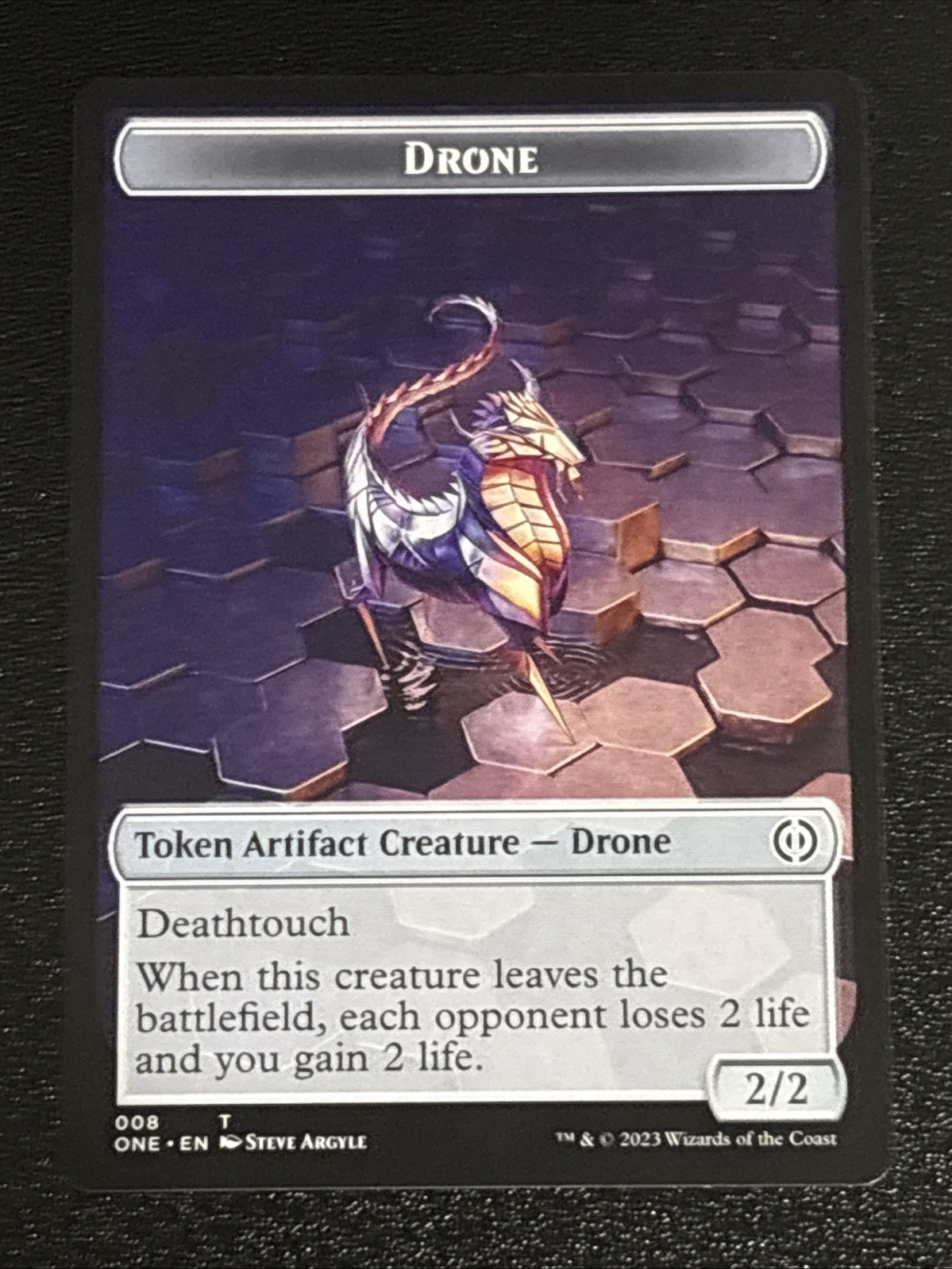 MTG Phyrexia: All Will Be One Drone Token 008 NM