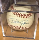 Pete Rose Signed Baseball. HOF No COA