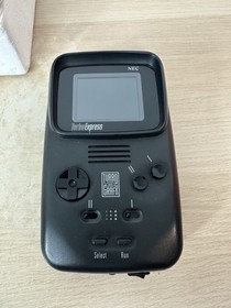 Turbo Express TurboGrafx 16 Console - Recapped w/ Box & Manual - Plays USA/Japan