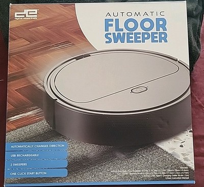 Digital Essentials Automatic Floor Sweeper Changes Direction Rechargeable