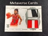 2019-20 Panini Flawless #DP-CWT Coby White RC Rookie Dual Patch 8/20 Bulls