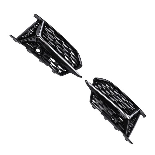 Fog Lamp Bezel Grill 4K0807151A ABS Front Bumper Fog Light Grille Replacement - Picture 9 of 12