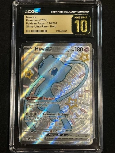 Shiny Mew ex 216/0915 CGC 10 Pristine