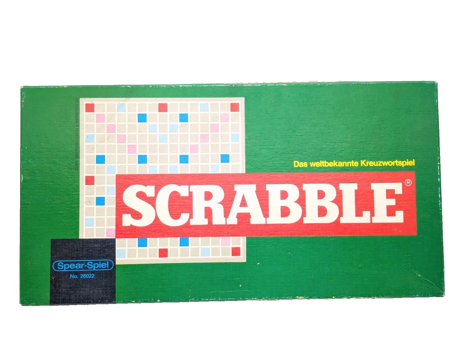Scrabble Original Brettspiel Legespiel vollständig Holz Steine Vintage - Bild 2 von 4