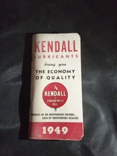 Kendal Motor Oil Log Book 1977