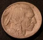 1919 D Buffalo Nickel Semi-Key Date Horn Details Holo-Restored Five 5c Coin D811