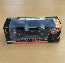 Greenlight Hollywood 1:64 1967 Chevrolet Impala Sport Sedan Black Supernatural
