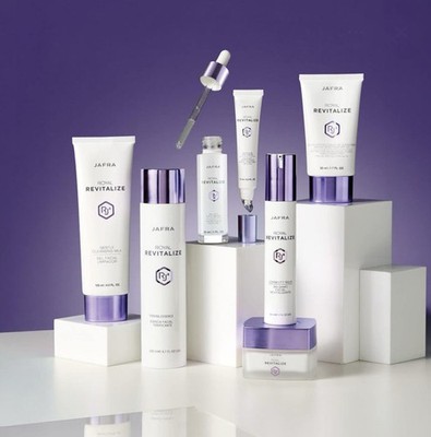 JAFRA Royal Revitalize Complete Skincare Bundle | Anti-Aging | New 6 Pc