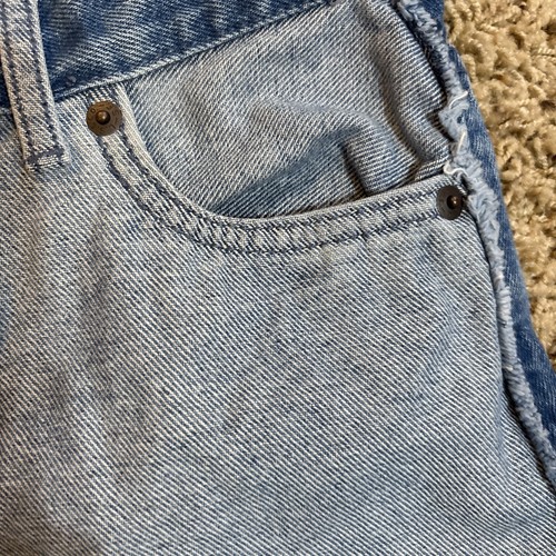 Girls Levi’s 94’ Baggy Inside Out Wide Leg Jeans Sz 10 Reg - Picture 12 of 13