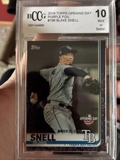 2019 Topps Opening Day - Blake Snell #196 Vertical, Pitching