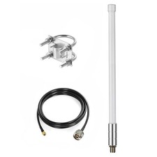 1090MHz 978MHz Dual Band ADS-B Antenna Flightaware Outdoor 5dBi Fiberglass An...