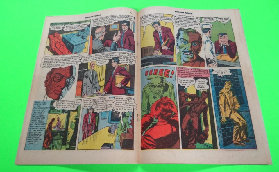 Strange Stories  From Another World #4 FN Classic Pre-Code Fawcett Horror 1952 - Image 3 of 4