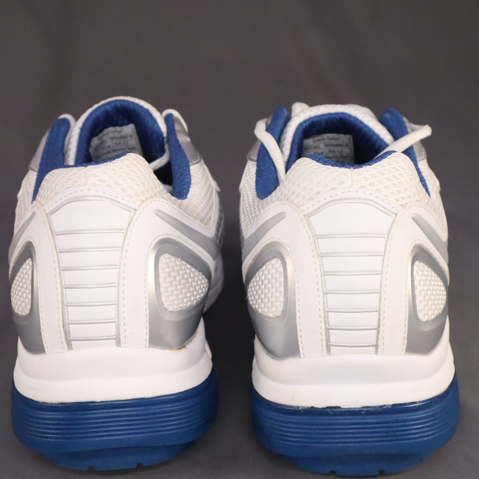 SAOLA Gravity Defyer Uomo Sneakers Tenny Scarpe Bianco Blu Antiscivolo Taglia 13