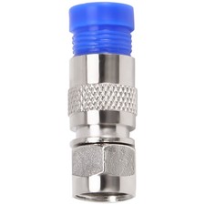 50PCS RG6 Compression Connectors Coaxial Cable  Connection F Compression6309