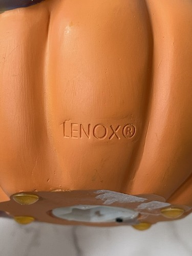 Lenox American by Design Halloween Pixie Lighted Figurine Pumpkin Tested 856904 - Picture 11 of 14