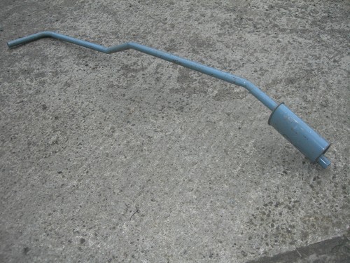 MORRIS MARINA 1.3 FRONT PIPE AND SILENCER MILD STEEL EXHAUST : - Picture 1 of 1