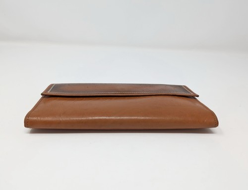 Vintage Princess Gardner Wallet Brown Leather Shadwe Steerhide Checkbook - Picture 6 of 12