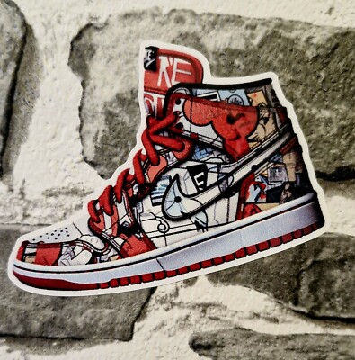jordan 1 high cartoon