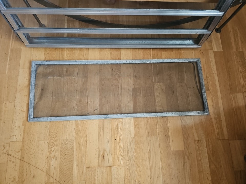 GENUINE VW BAY WINDOW TYPE 2 ORIGINAL WESTFALIA LOUVERED WINDOW WITH