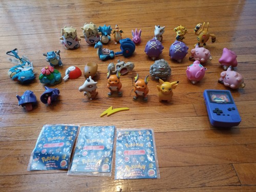 Vintage 1999-2000 Lot Of 27 Burger King Pokemon Keychain Squirters Toys Nintendo - Picture 8 of 14
