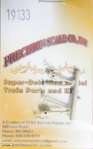 Lámparas marcadoras Precision Scale S #19133, huecas, locomotora C&S, R&L (latón) | Zustand: New