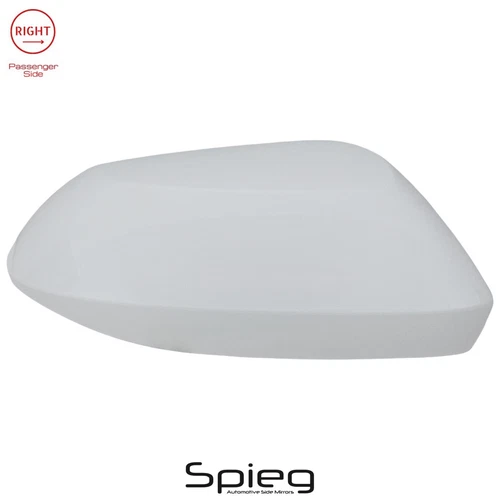 Side Mirror Cover Cap for 2020-2024 TOYOTA COROLLA Passenger Side PAINTED WHITE