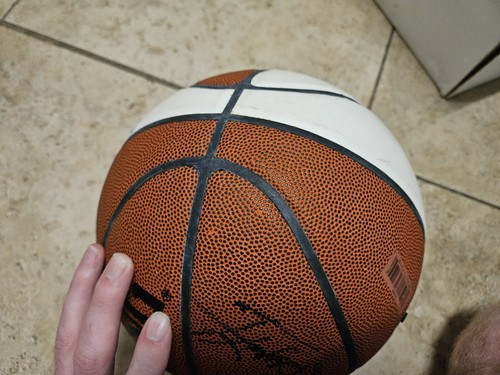 State Farm Arena Grand Opening Spalding Basketball Atlanta Hawks With Writing - Picture 7 of 8