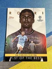 2023-24 Topps UEFA Club Competitions - Best of the Best Rodri #BM 