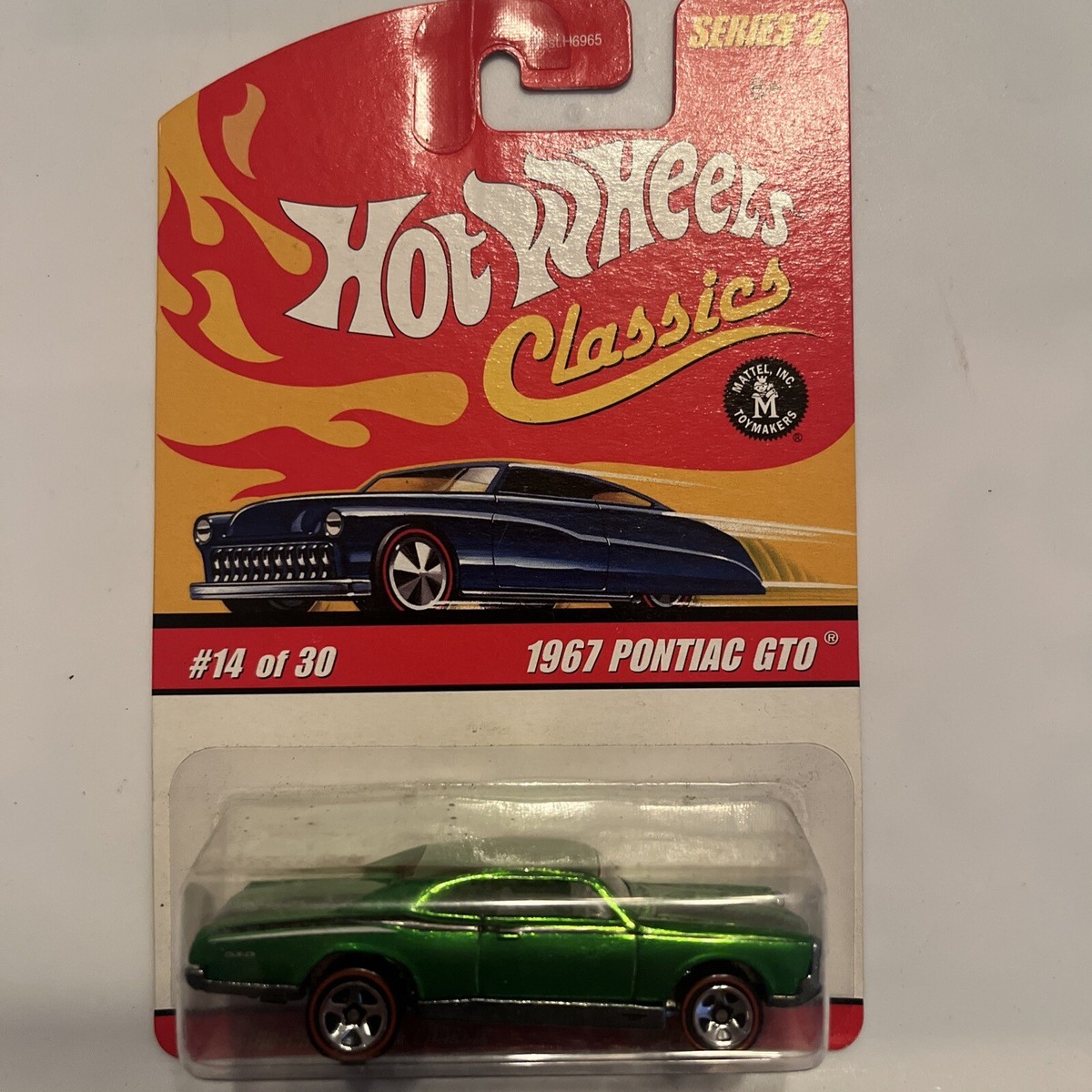 1967 Pontiac GTO Hot Wheel Classics Car #14 of 30 Series 2