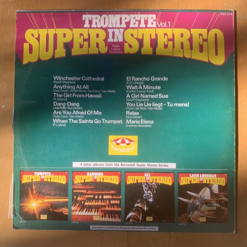 Peter Loland Orchester - Trompete In Super Stereo Vol.1 LP (VG+/VG+) ' - Picture 2 of 7