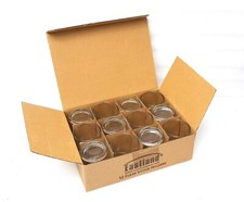 Glass Votive Candle Holders / Shot Glass box of 12