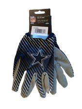 Dallas Cowboys Gloves Sport Utility Stripe Official Logo Win-Craft Adult OSFM
