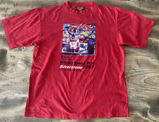Vintage 1997 Silverstone F1 Forumla 1 British Grand Prix Red T-Shirt Large