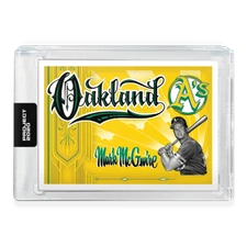 Topps Project 2020~1987 Mark Mcgwire #111 By Mister Cartoon PR:9169