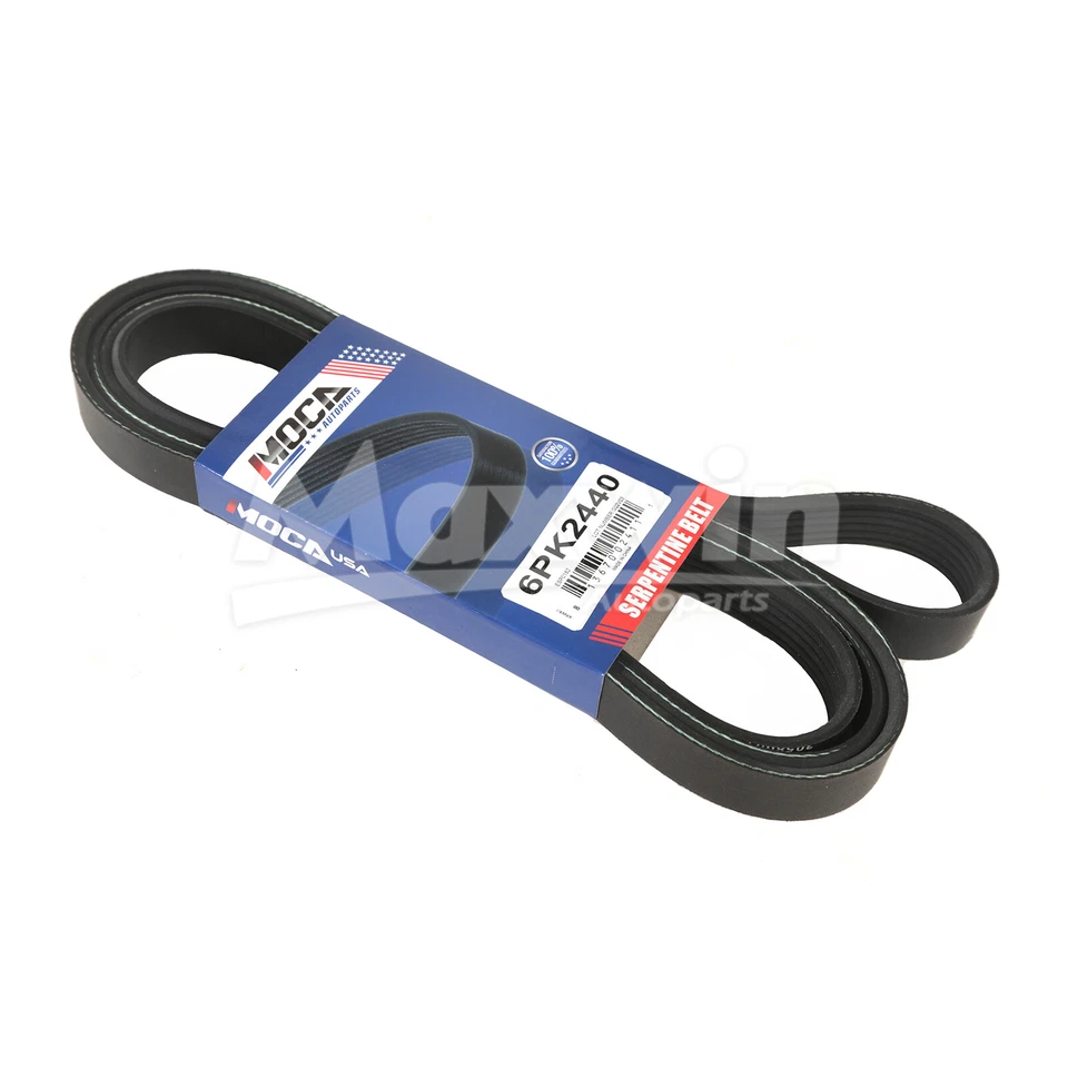 Serpentine Belt Component Kit Fit 03-10 2012 Chevrolet Express 1500 90K38103B - Изображение 4 из 4