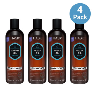 Hask Argan Oil Repairing Conditioner 12 oz 4 Pack New